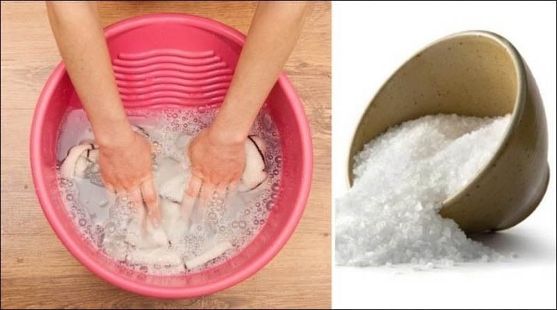 Cách tẩy áo trắng bị ngả màu bằng muối hiệu quả