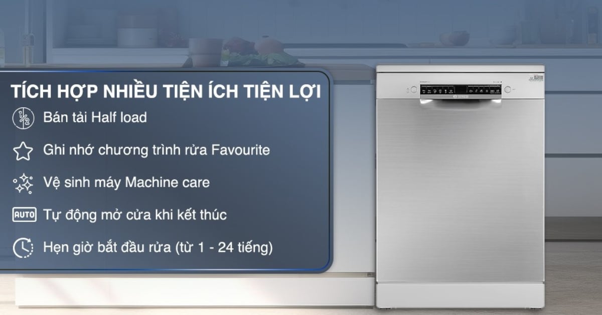 Hướng dẫn sử dụng Máy rửa chén độc lập Bosch SMS4ECI14E - Serie 4