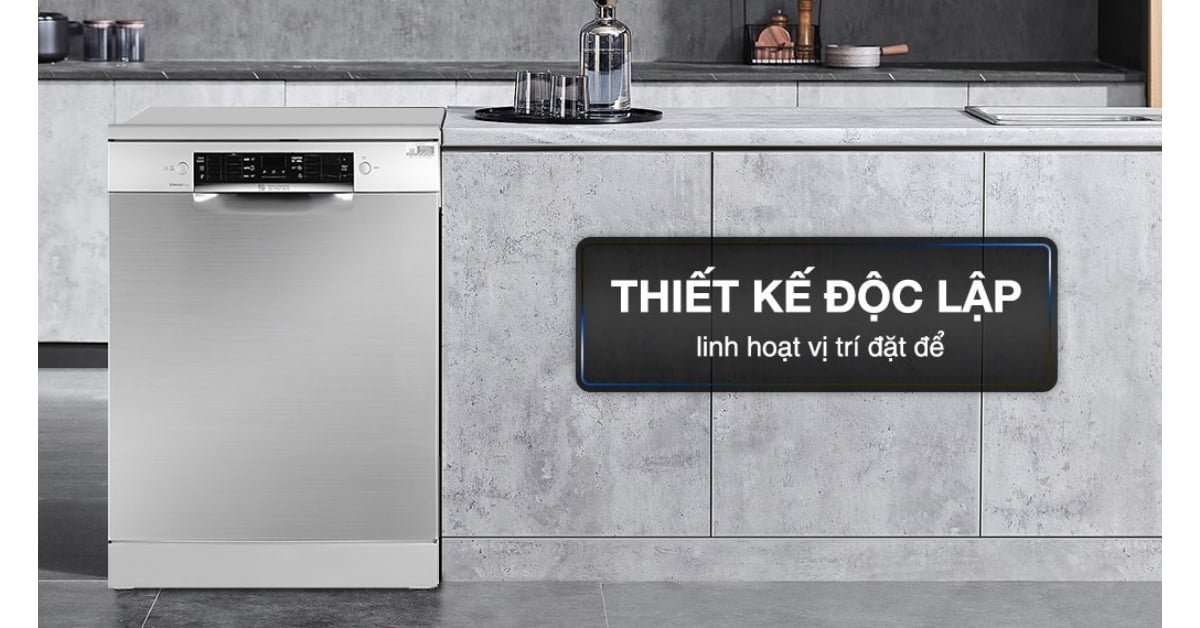 Máy rửa chén độc lập Bosch SMS46GI01P Serie 4