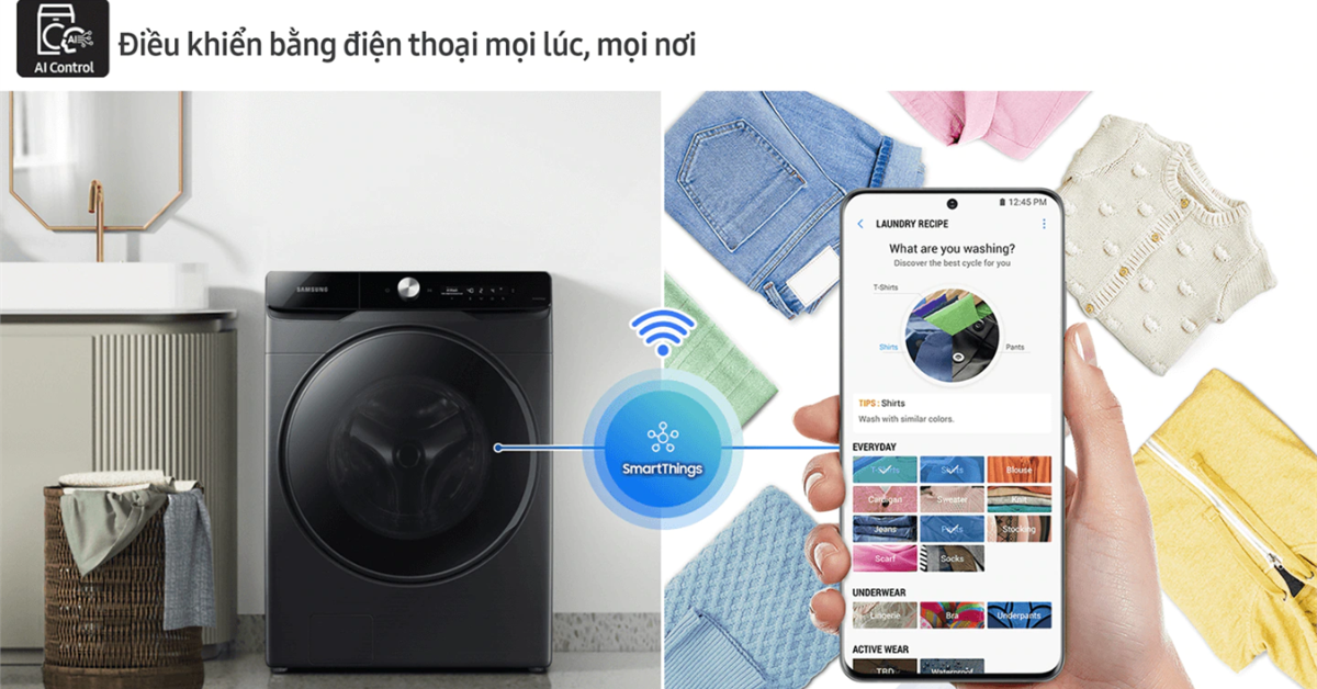 Đặc điểm nổi bật của Máy giặt thông minh Samsung WW90T634DLN/SV