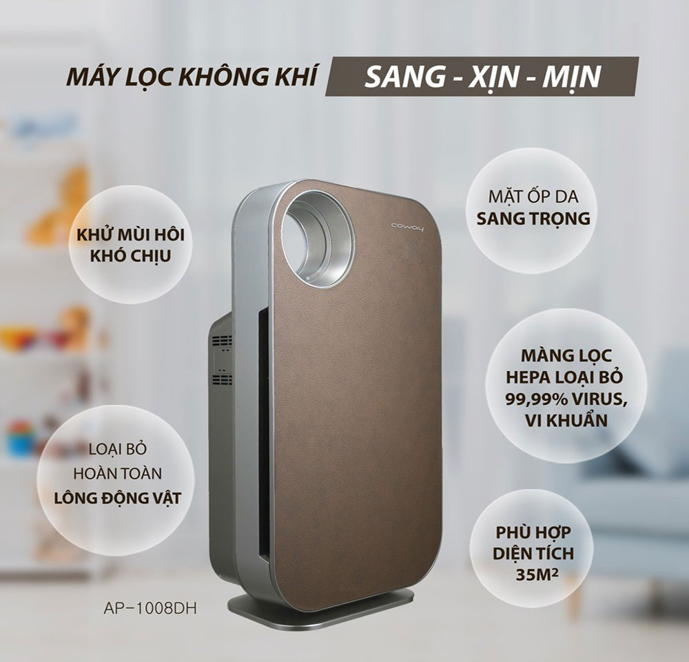 Coway là một thương hiệu về sản phẩm điện tử gia đình từ tập đoàn Coway