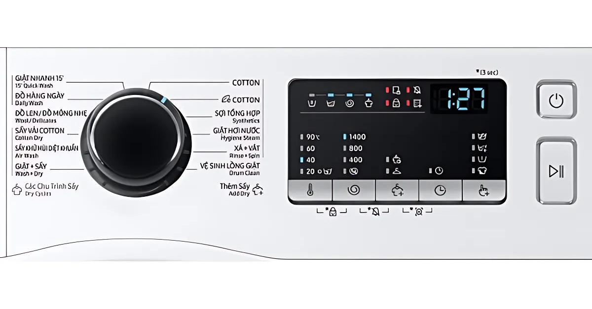 Hướng dẫn sử dụng Máy giặt sấy thông minh Samsung WD95T4046CE/SV