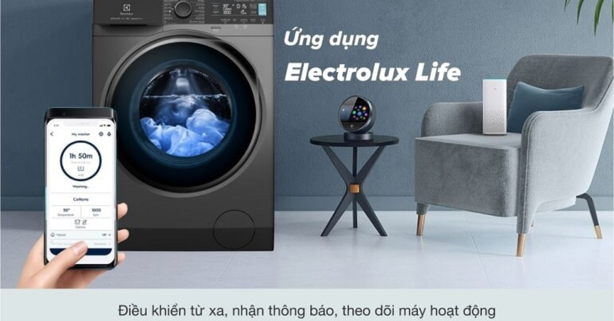 Máy giặt Electrolux EWF1141R9SB cửa trước 11kg