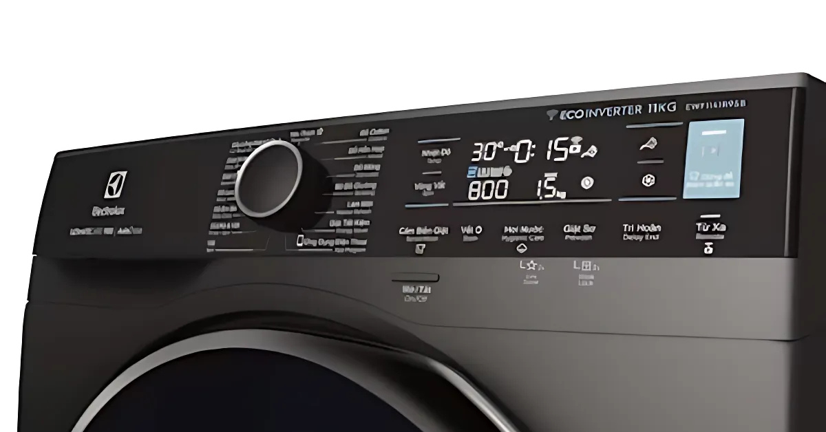 Hướng dẫn sử dụng của Máy giặt Electrolux EWF1141R9SB cửa trước 11kg