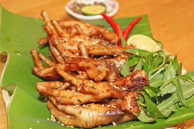 Công thức ướp chân gà nướng mật ong