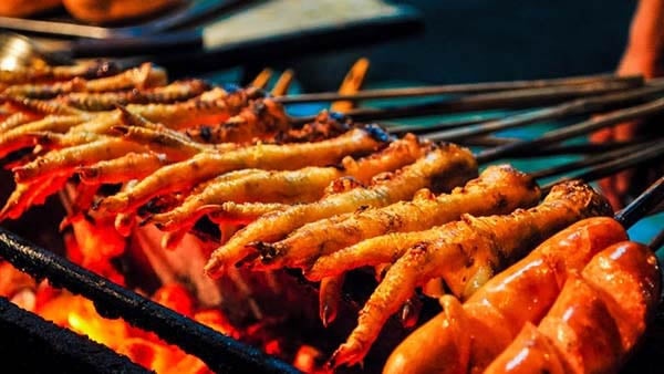 Cách nướng chân gà