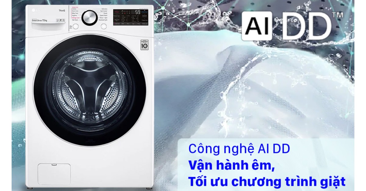 Máy giặt LG Inverter 15kg F2515STGW