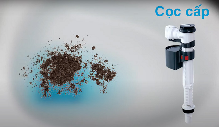 Van cấp nước gặp vấn đề