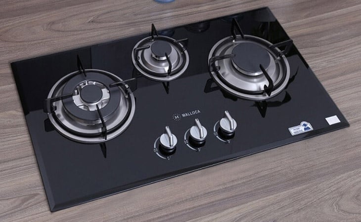 Kích thước bếp ga âm 600 x 380 mm