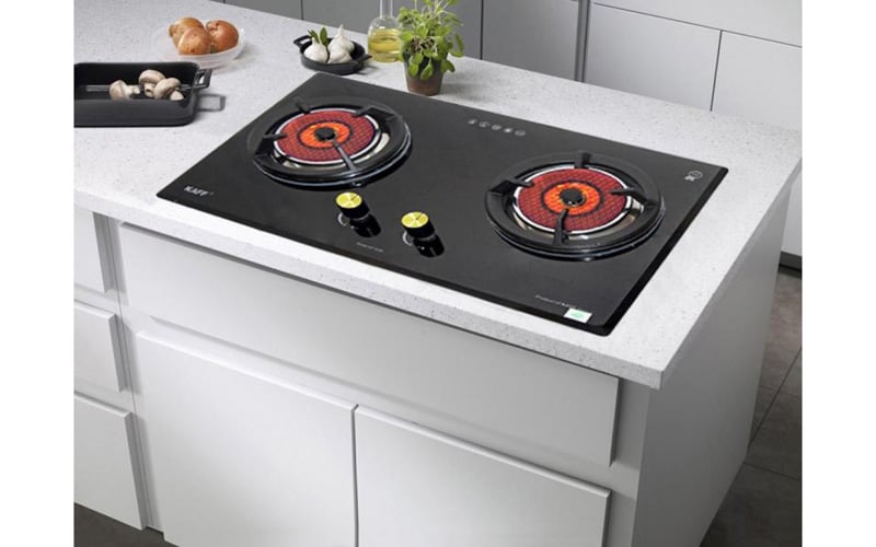 Bếp ga âm 2 lò loại nhỏ