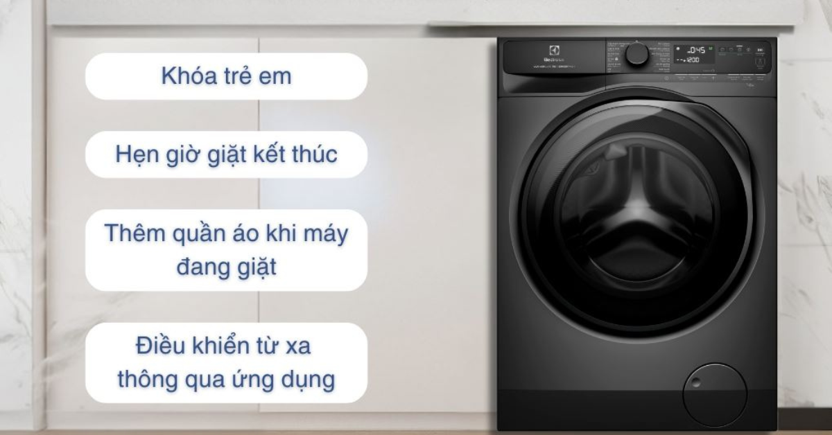 Đặc điểm nổi bật của Máy giặt Electrolux EWF1143R7SC cửa trước 11kg