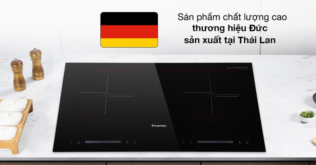 Bếp từ đôi lắp âm Junger CEJ-201-II