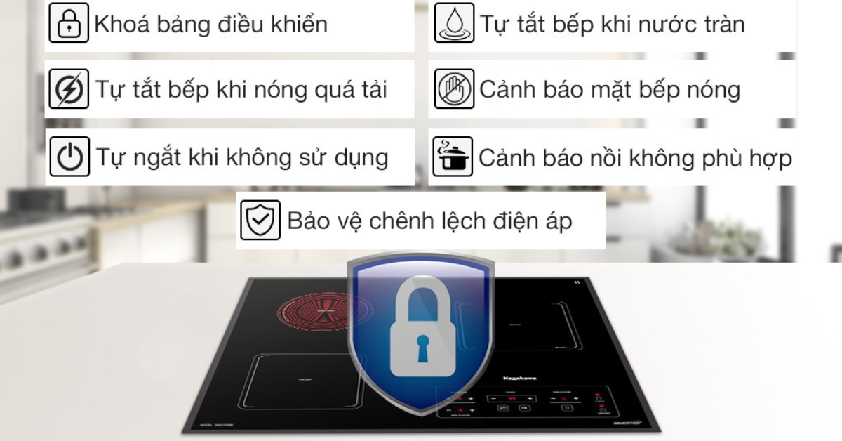 Đặc điểm nổi bật của Bếp từ đôi lắp âm Junger CEJ-201-II