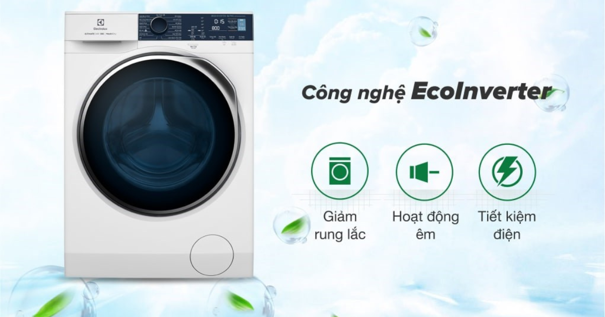 Máy giặt sấy 10/7kg Electrolux EWW1024P5WB