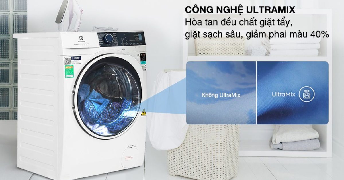 Máy giặt sấy Electrolux EWW9024P5WB 9/6kg