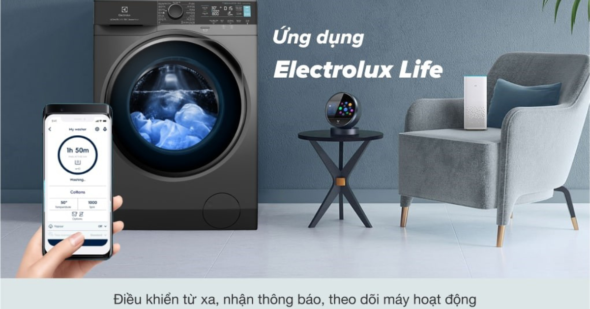 Hướng dẫn sử dụng Máy giặt cửa trước 11KG Electrolux EWF1142R7SB
