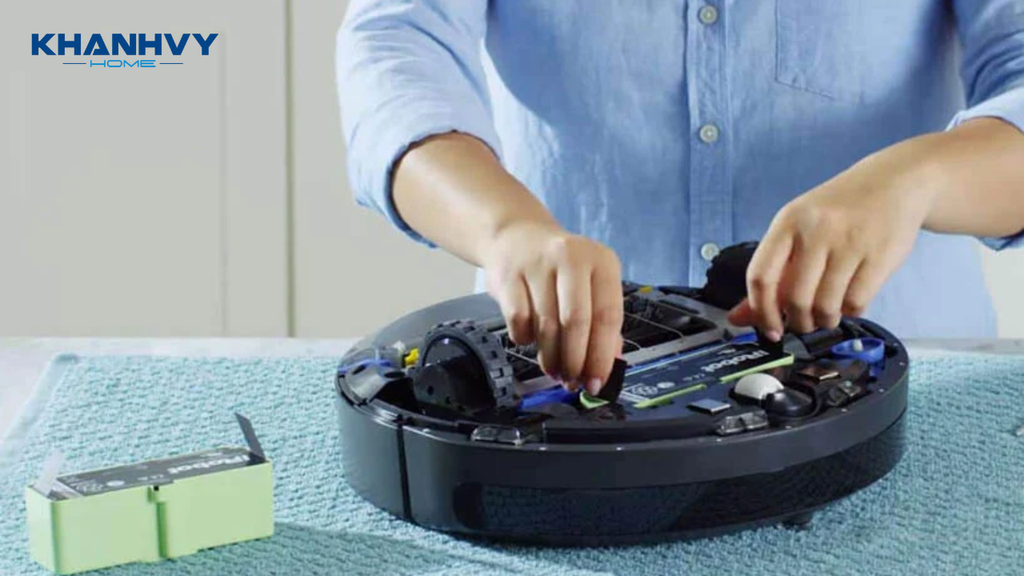 Robot sạc rất lâu nhưng không đầy pin là dấu hiệu cần thay pin