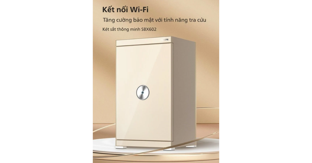 Kết nối két sắt trực tiếp với điện thoại