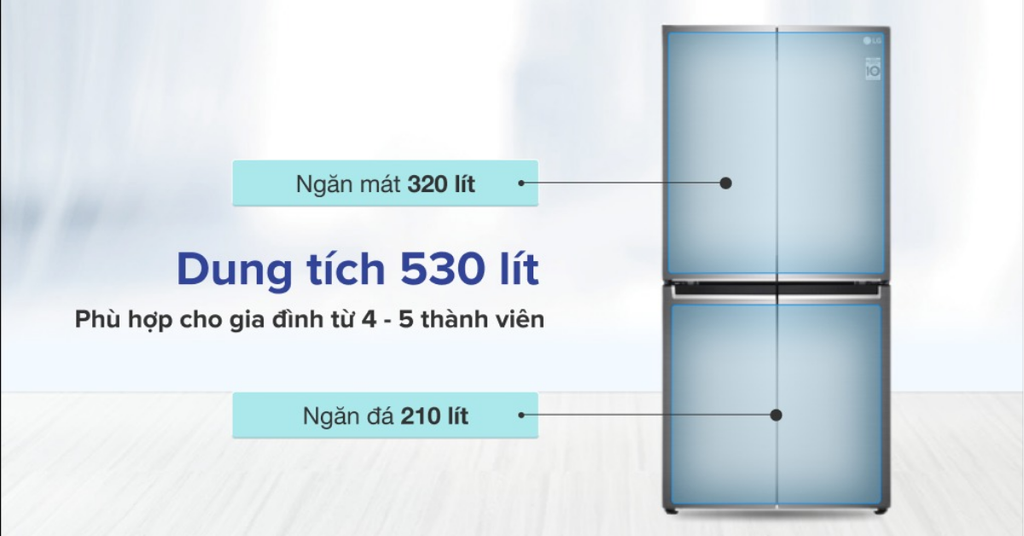 Tủ lạnh LG GR-B53PS
