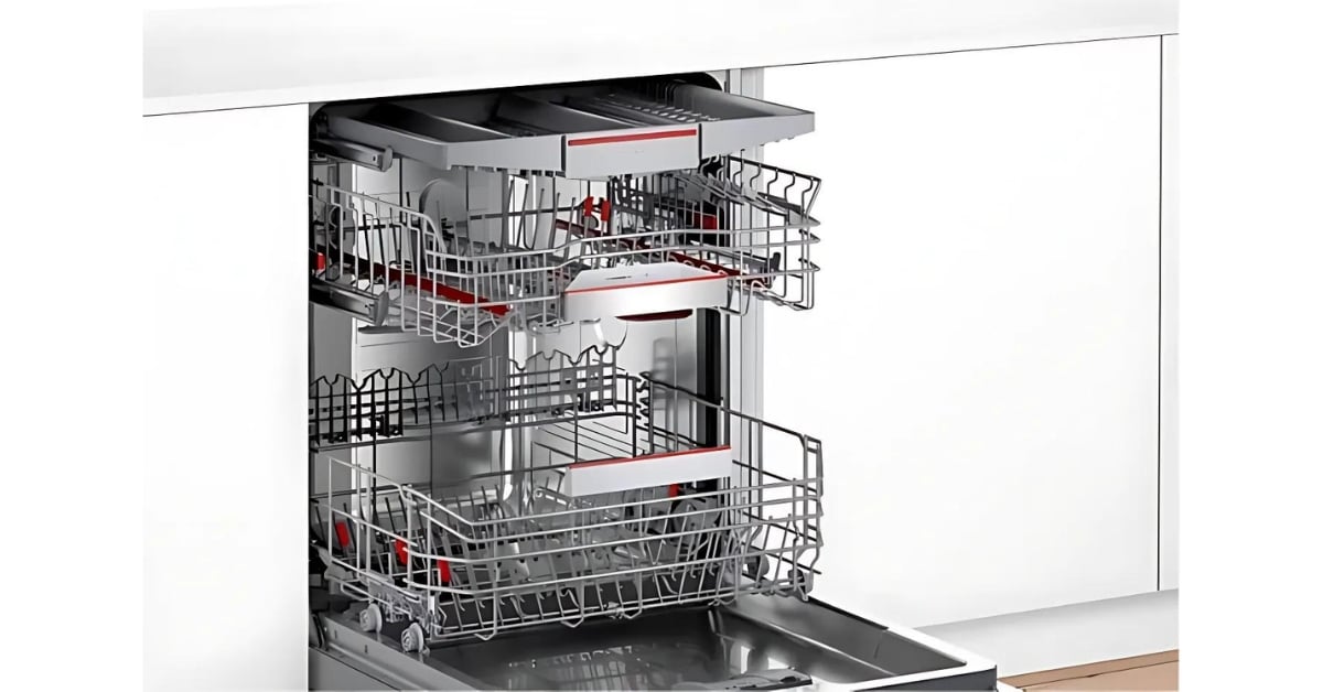Máy rửa chén Bosch SMU6ECS57E 14 bộ HomeConnect bán âm