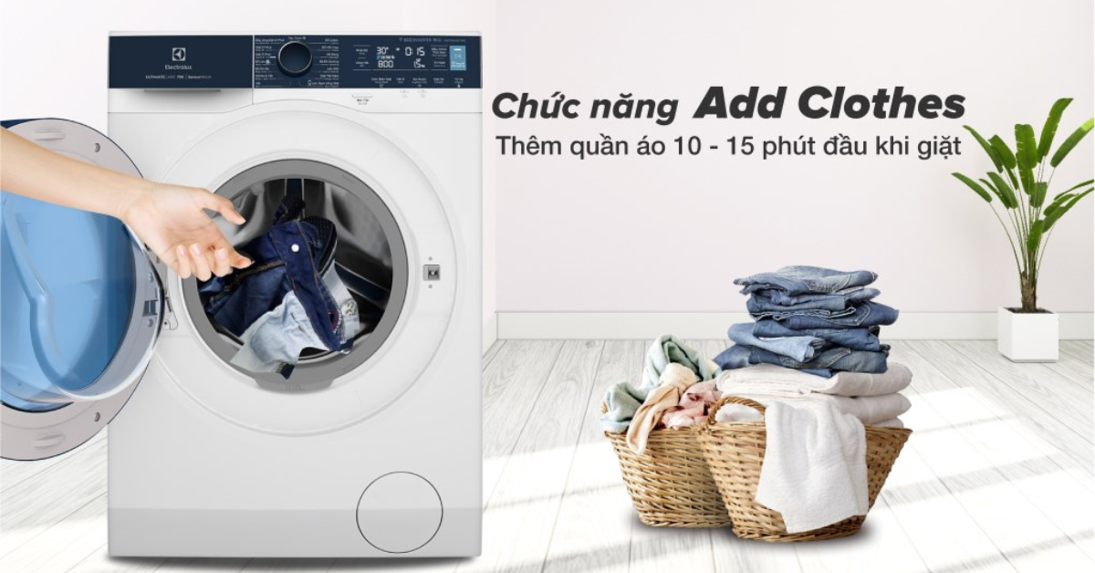 Máy giặt cửa trước 9KG Electrolux EWF9042Q7WB