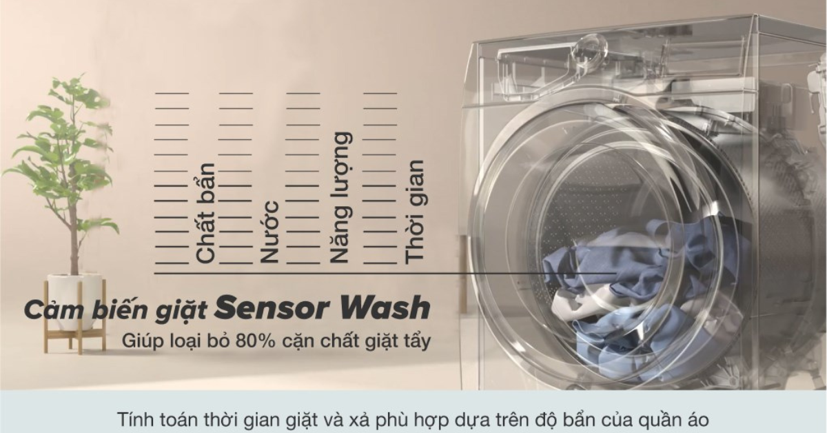 Đặc điểm nổi bật của Máy giặt cửa trước 9KG Electrolux EWF9042Q7WB