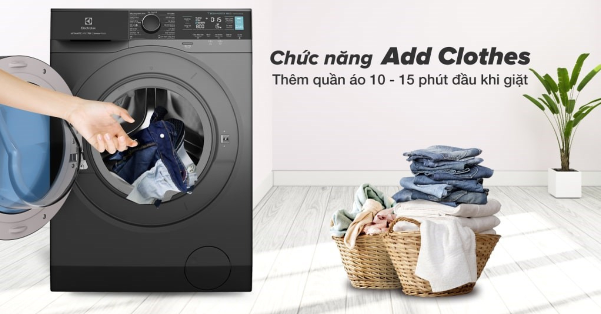 Máy giặt cửa trước 9KG Electrolux EWF9042R7SB