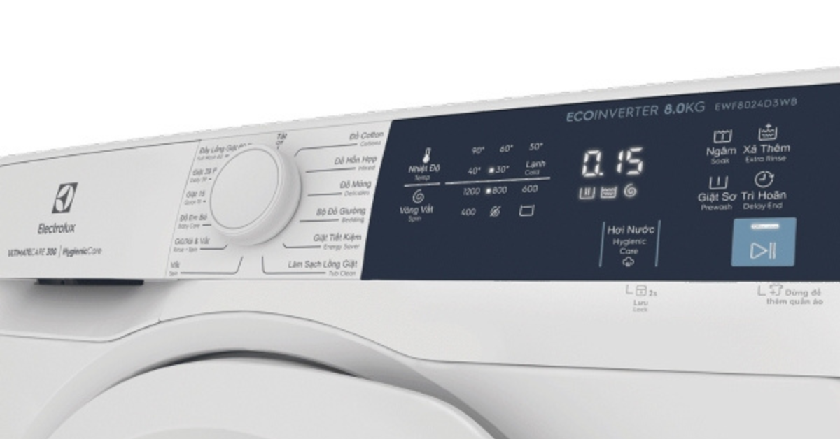 Hướng dẫn sử dụng Máy giặt cửa trước 8kg UltimateCare 300 Electrolux EWF8024D3WB