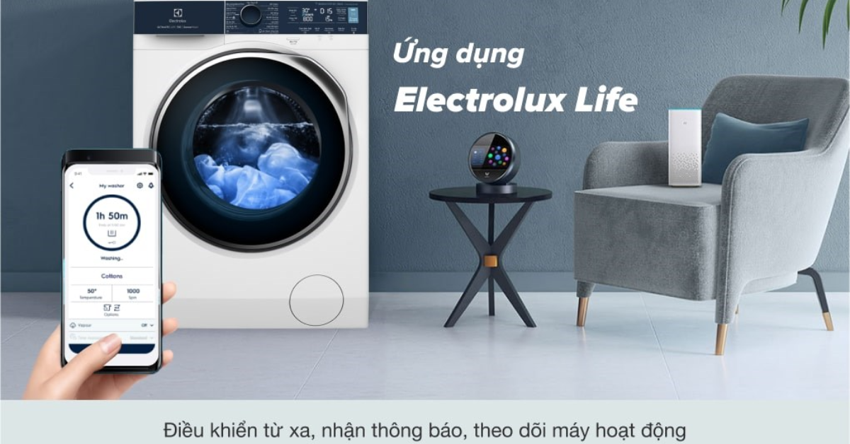 Đặc điểm nổi bật của Máy giặt Inverter 10 kg Electrolux EWF1042Q7WB