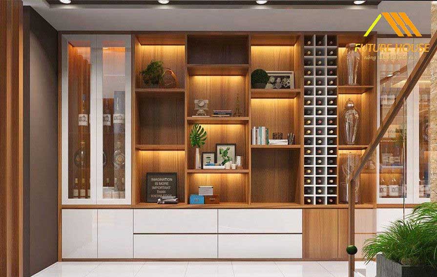 Kích thước tủ rượu càng lớn có giá càng cao