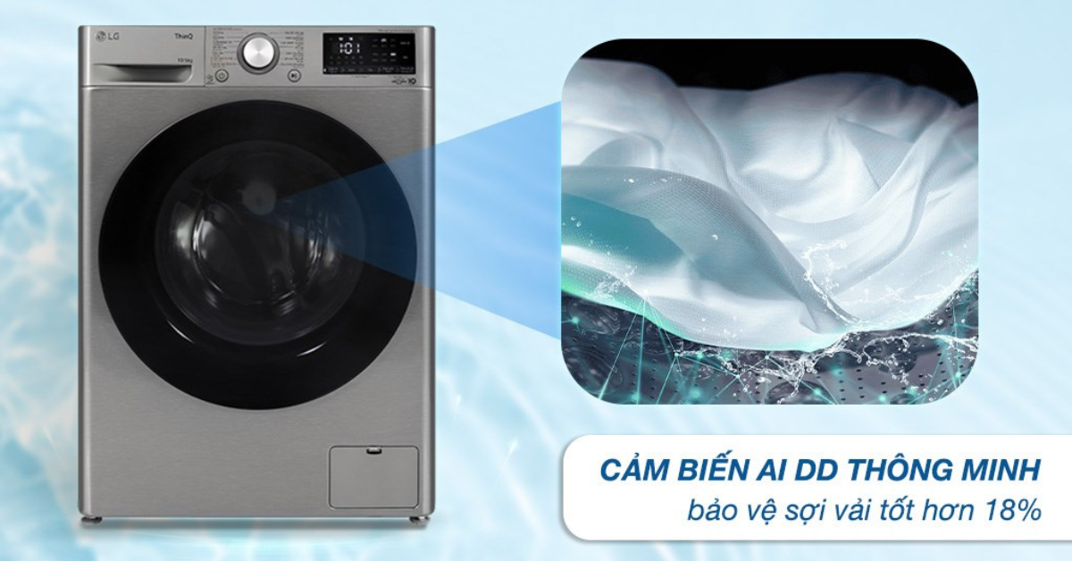 Hướng dẫn sử dụng Máy giặt sấy LG Inverter giặt 10kg/ sấy 6kg FV1410D4P