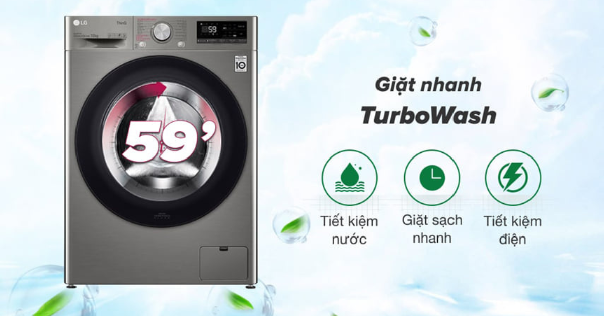 Hướng dẫn sử dụng Máy giặt LG AI DD Inverter 11 kg FV1411S4P