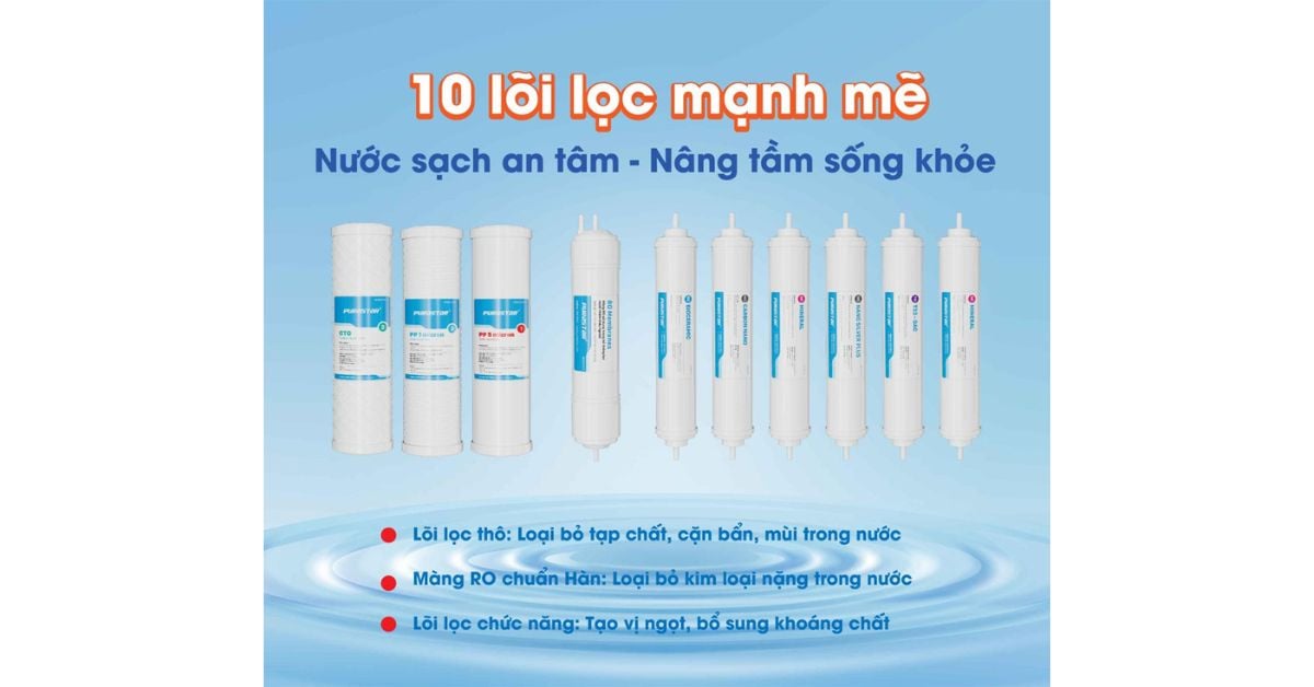 Máy lọc nước Karofi PURASTAR P38