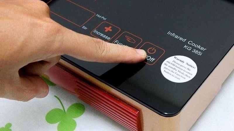 Hướng dẫn sửa bếp hồng ngoại lỗi E2