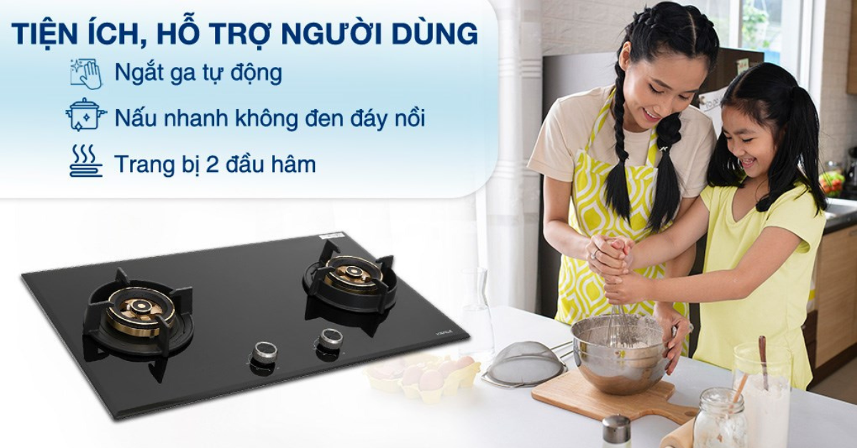 Đặc điểm nổi bật của Bếp gas 2 vùng nấu Hafele 78cm HC-G782B 538.66.507