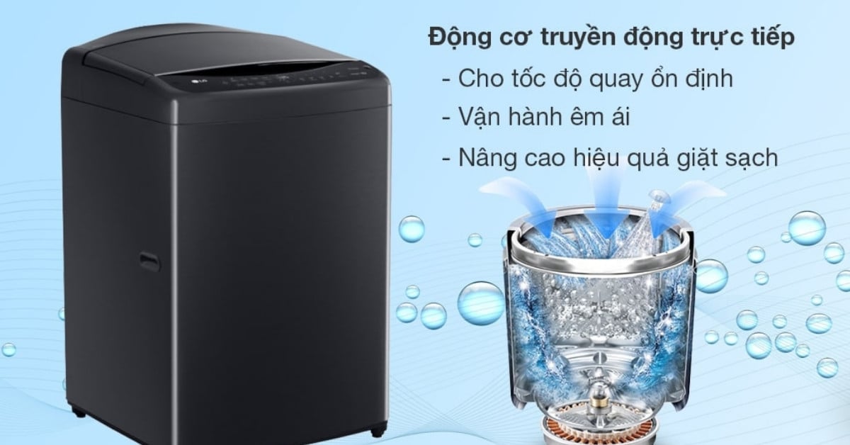 Máy giặt LG AI DD Inverter 20 kg TV2520DV7J