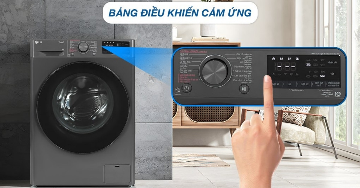 Máy giặt LG AI DD Inverter 9 kg FV1409S4M