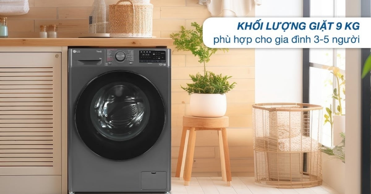 Máy giặt LG AI DD Inverter 9 kg FV1409S4M