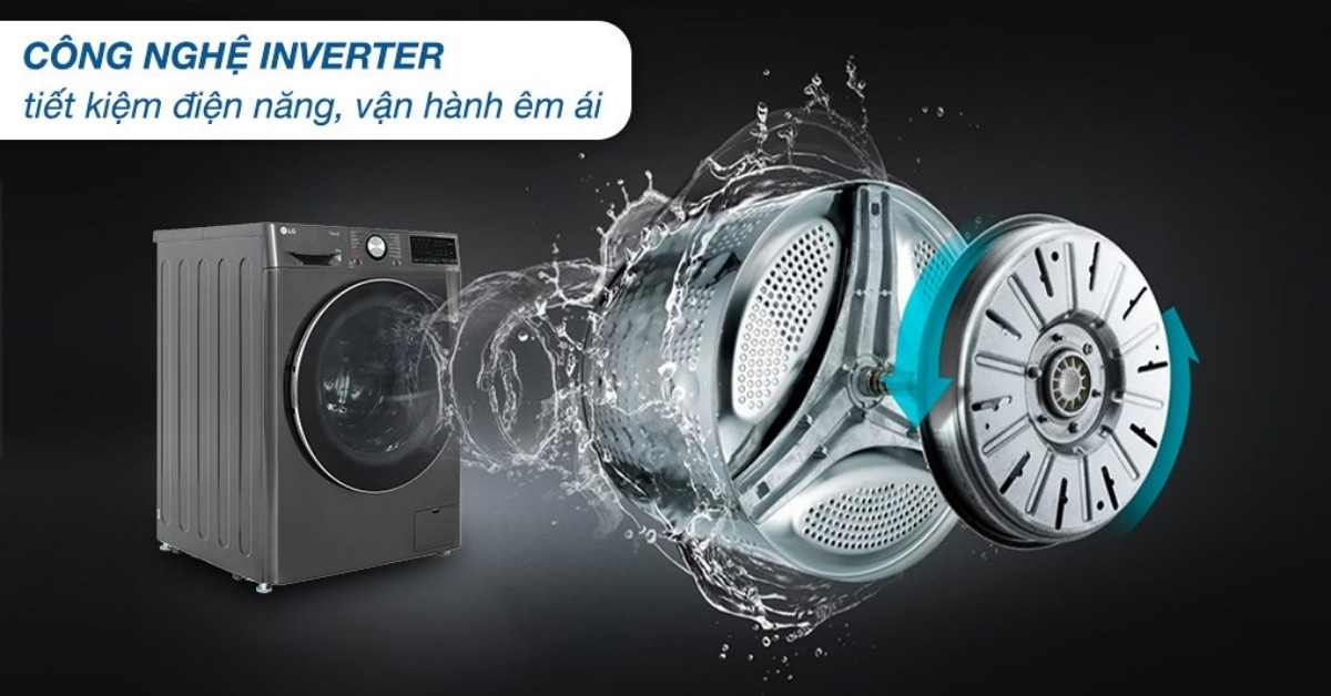 Máy giặt LG Inverter 12 kg FV1412S3B