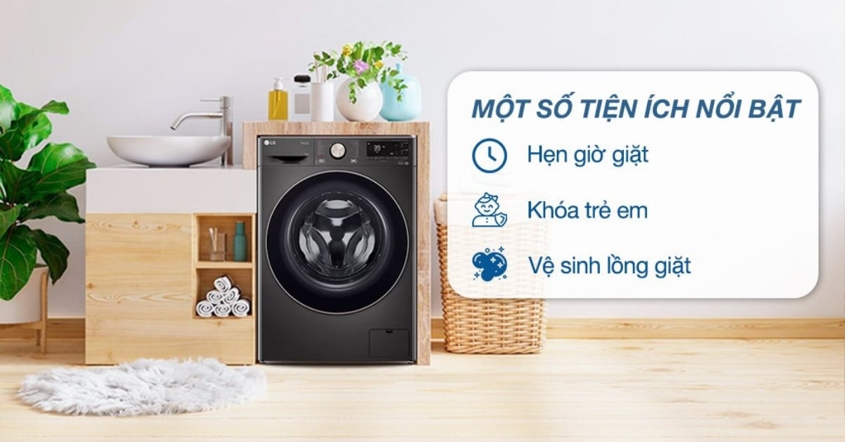 Máy giặt LG Inverter 14 kg FV1414S3BA