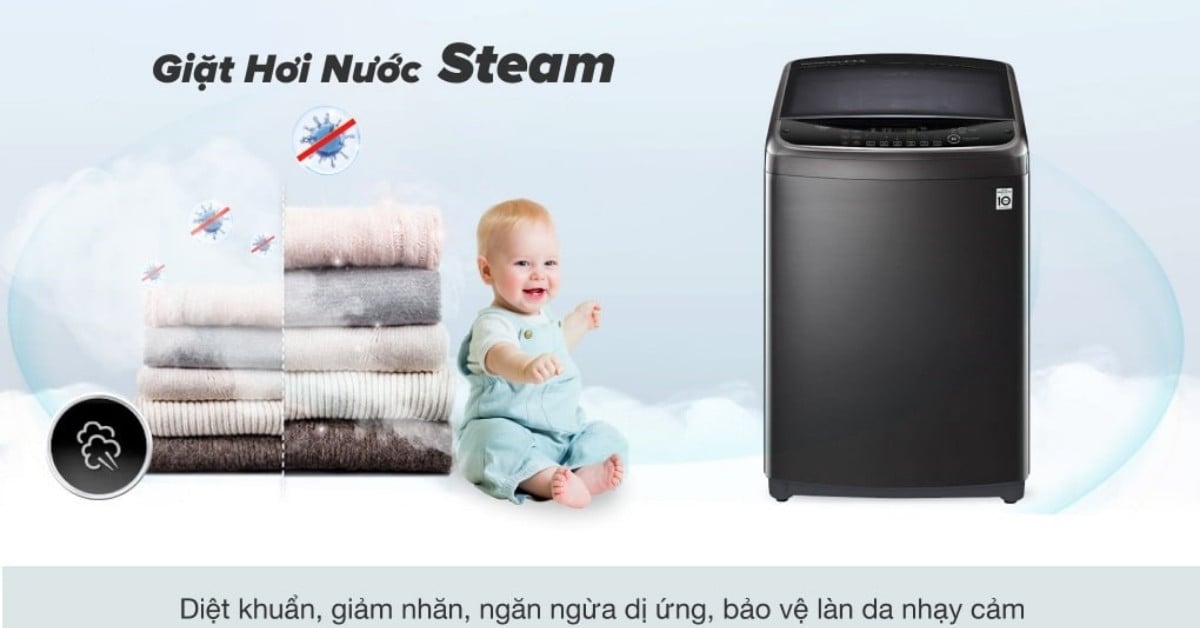 Máy giặt LG TurboWash3D Inverter 19 kg TH2519SSAK