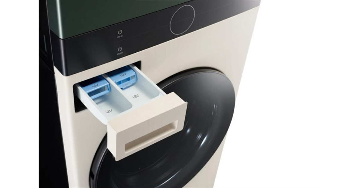 Máy giặt sấy LG WashTower Inverter giặt 21kg/ sấy 16kg WT2116SHEG