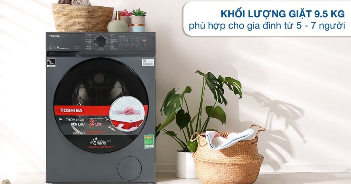Máy giặt cửa trước 9.5 kg Toshiba TW-T21BU105UWV(MG)