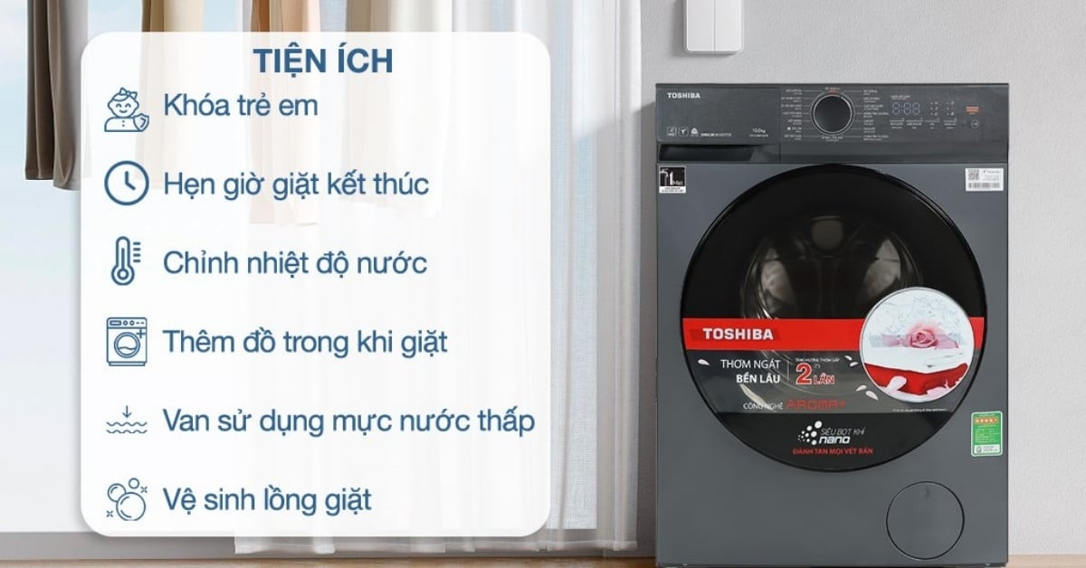 Máy giặt cửa trước 10 kg Toshiba TW-T21BU110UWV(MG)
