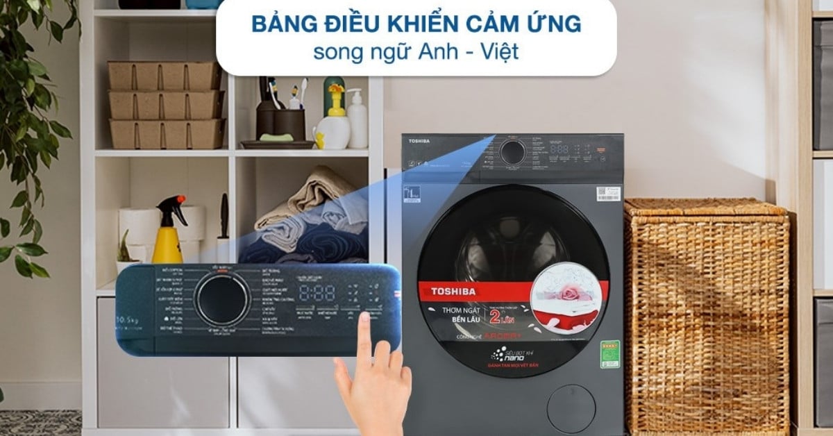 Máy giặt cửa trước 10 kg Toshiba TW-T21BU110UWV(MG)