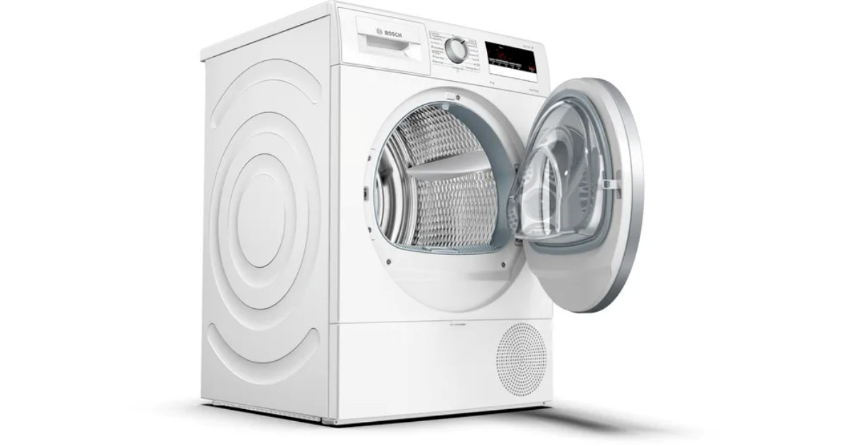 Máy sấy bơm nhiệt Bosch WTX87MH0SG 9kg Series 8