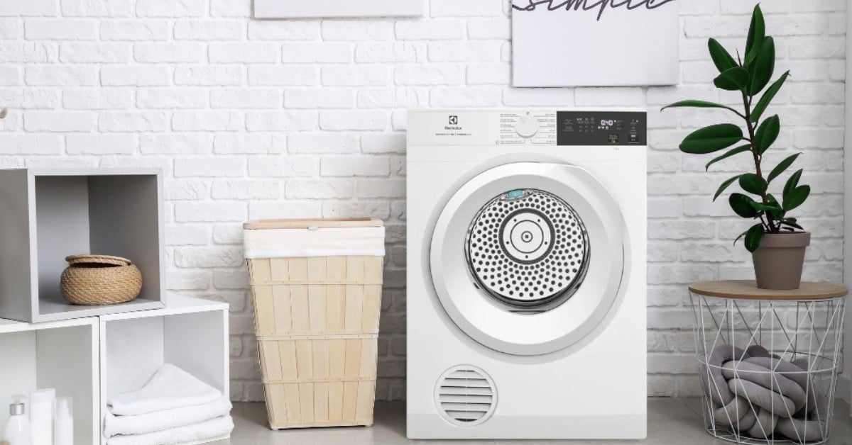 Máy sấy thông hơi 9kg Electrolux EDS904H3WC