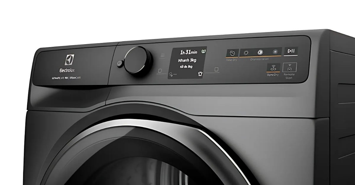 Máy sấy bơm nhiệt 9kg Electrolux EDH902R9SC