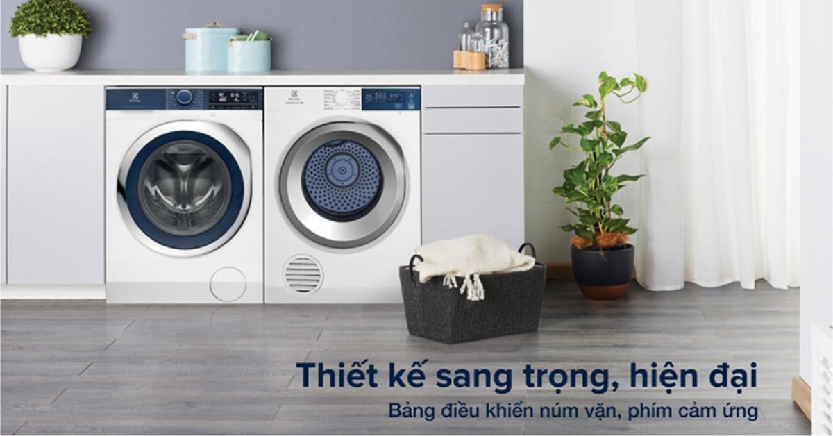Máy sấy thông hơi Electrolux EDS854J3WB 8.5kg