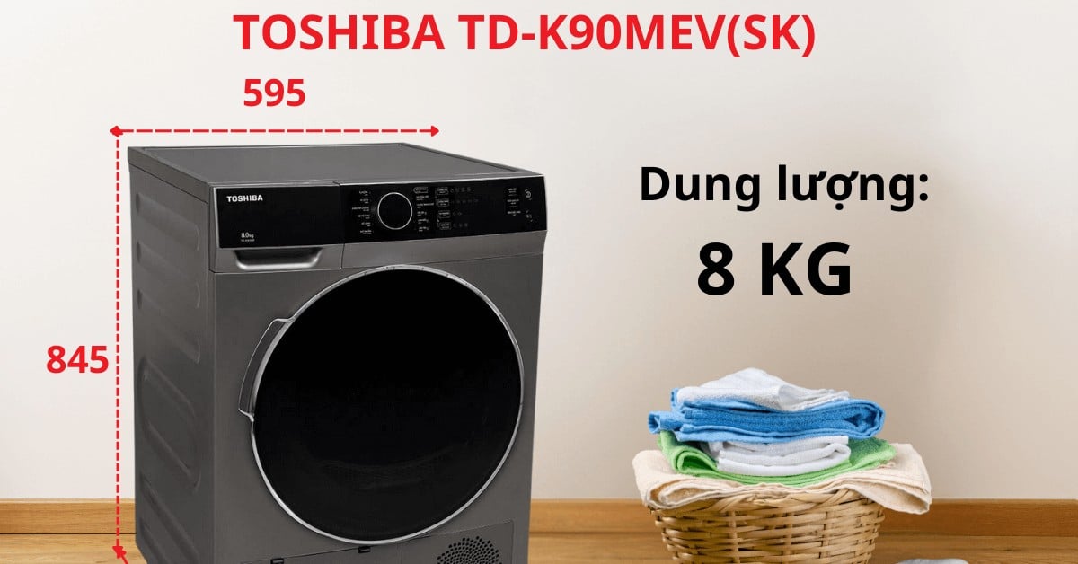 Máy sấy ngưng tụ TOSHIBA TD-K90MEV(SK)